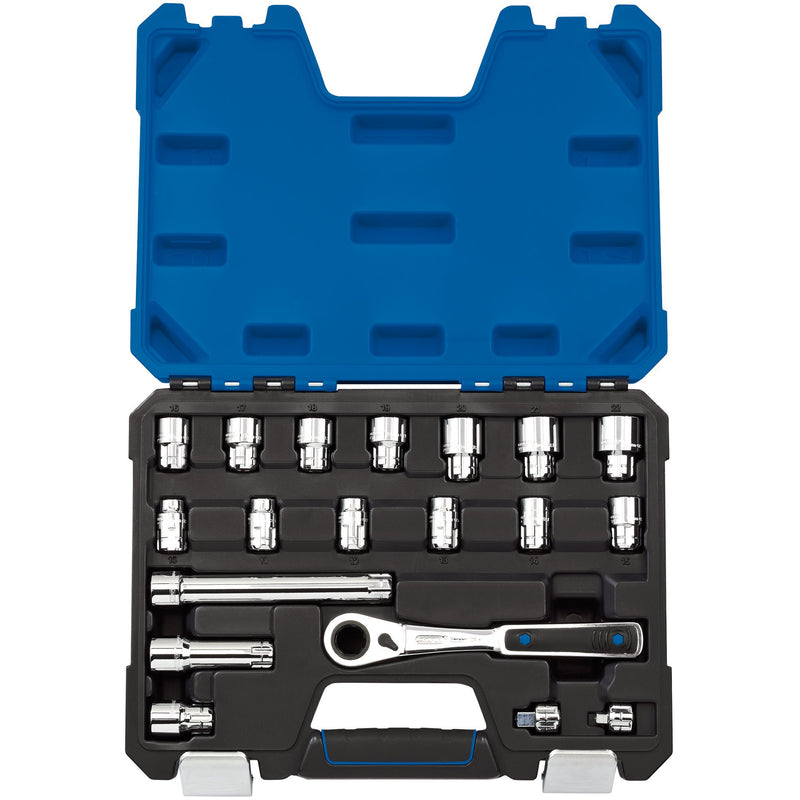 DR-16482 — Draper Expert 'Go Through' Metric Socket Set (19 piece)