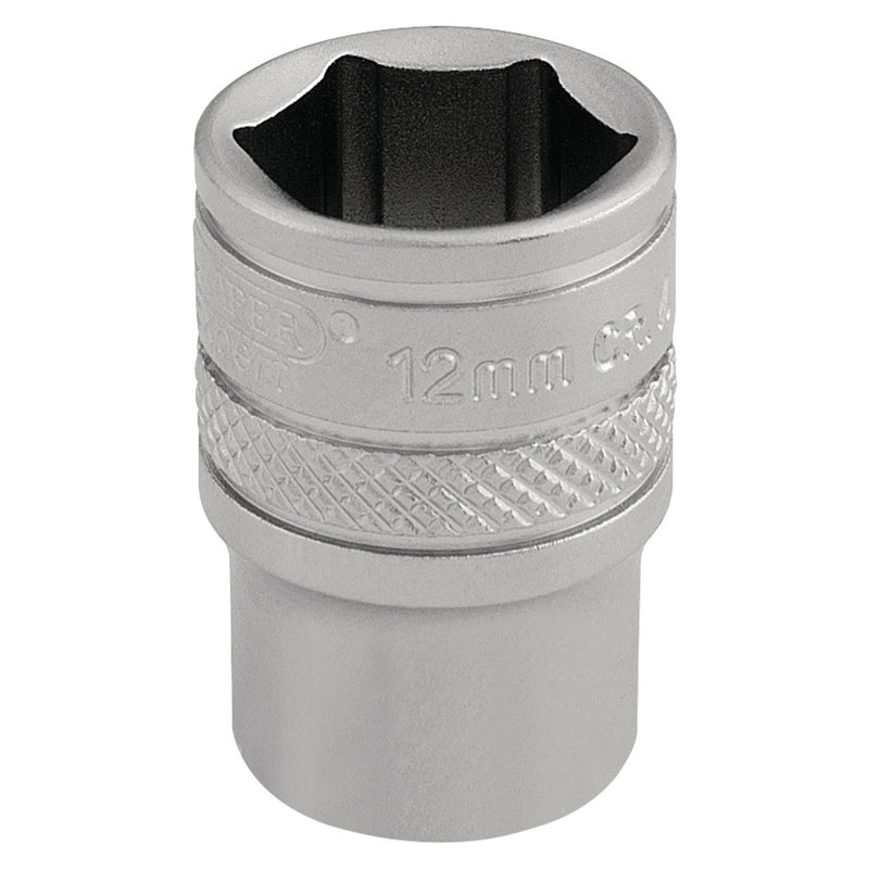 DR-16515 — Draper Expert Socket, 1/4" Sq. Dr., 12mm
