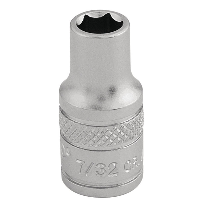 DR-16518 — Draper Expert Imperial Socket, 1/4" Sq. Dr., 7/32"