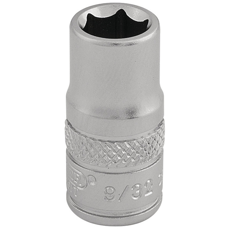 DR-16521 — Draper Expert Imperial Socket, 1/4" Sq. Dr., 9/32"