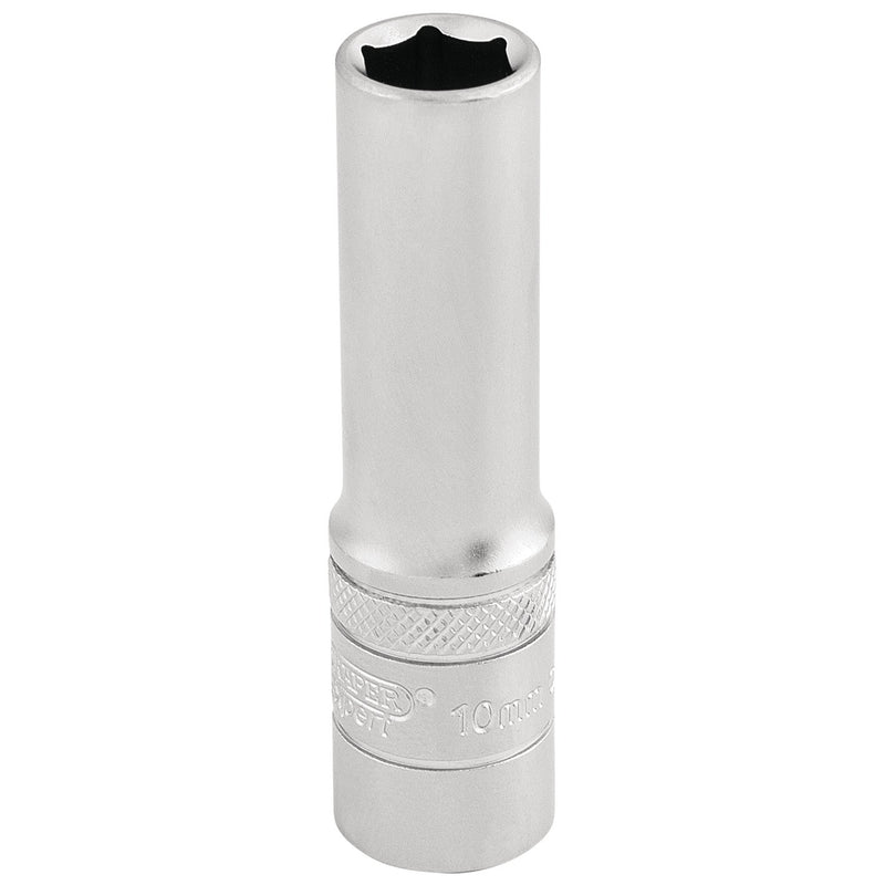 Draper Expert 6 Point Metric Deep Socket, 3/8" Sq. Dr., 10mm