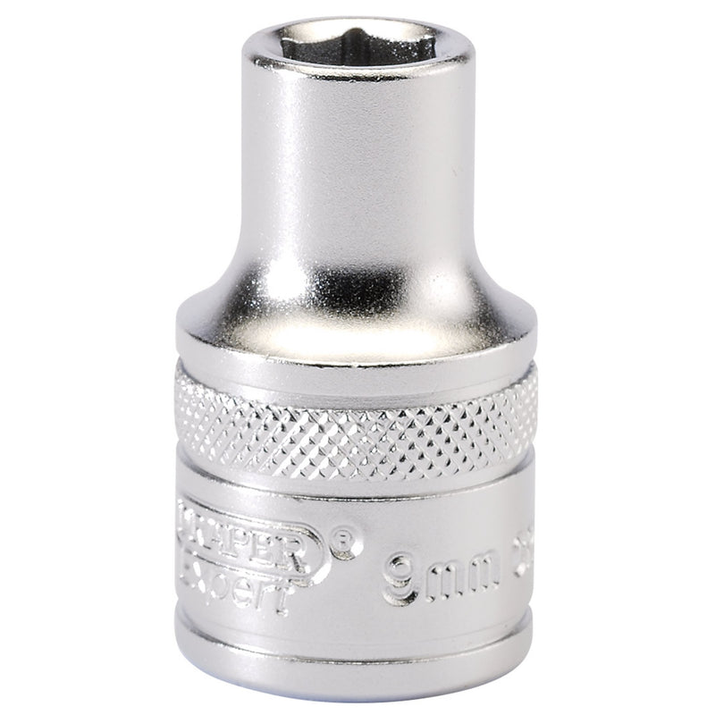 DR-16597 — Draper Expert 6 Point Metric Socket, 1/2" Sq. Dr., 9mm
