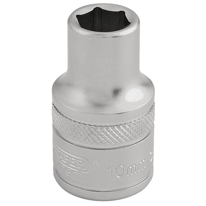 DR-16598 — Draper Expert 6 Point Metric Socket, 1/2" Sq. Dr., 10mm