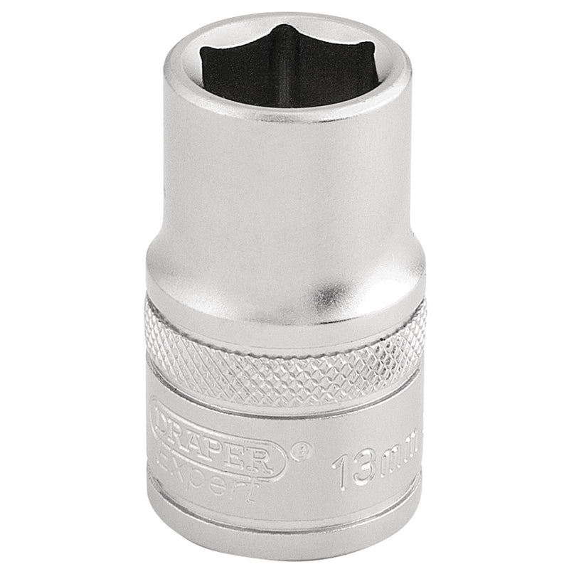 DR-16602 — Draper Expert 6 Point Metric Socket, 1/2" Sq. Dr., 13mm