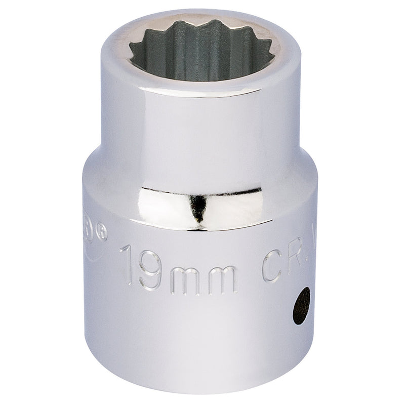 DR-16690 — Draper Expert 12 Point Socket, 3/4" Sq. Dr., 19mm