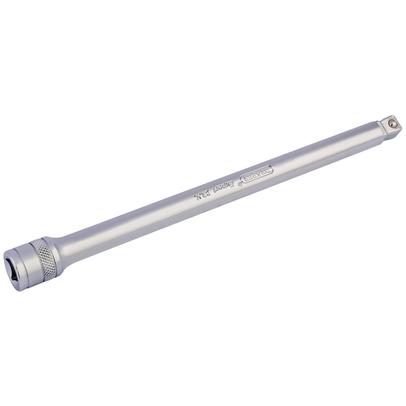 DR-16745 — Draper Expert Satin Chrome Wobble Extension Bar, 3/8" Sq. Dr., 200mm