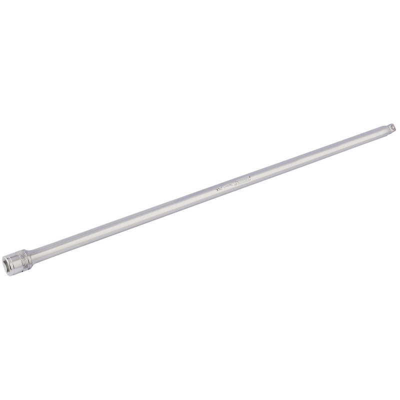 DR-16748 — Draper Expert Satin Chrome Wobble Extension Bar, 3/8" Sq. Dr., 450mm