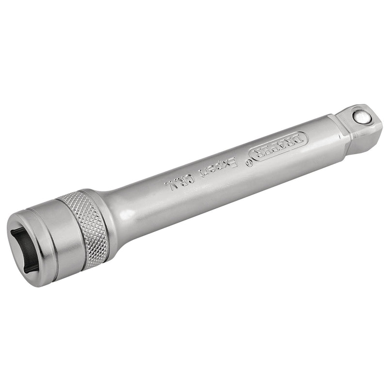 DR-16762 — Draper Expert Satin Chrome Wobble Extension Bar, 1/2" Sq. Dr., 125mm
