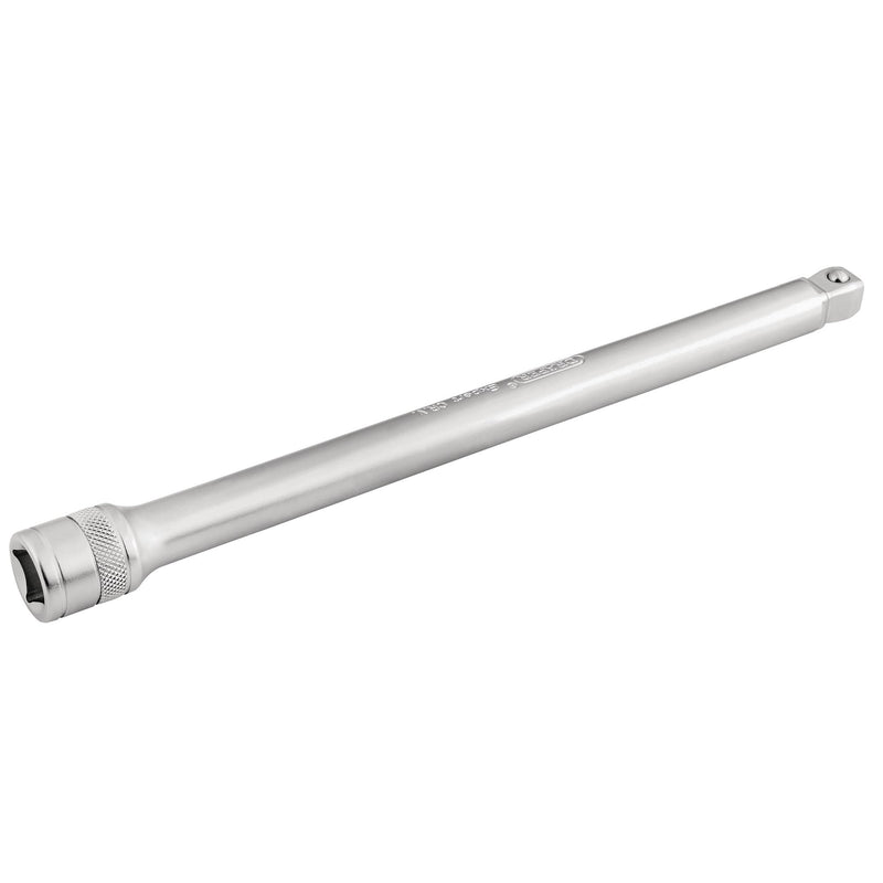 DR-16763 — Draper Expert Satin Chrome Wobble Extension Bar, 1/2" Sq. Dr., 250mm
