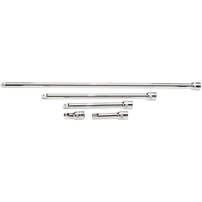 DR-16767 — Draper Expert Extension Bar Set, 3/8" Sq. Dr., Polished Chrome (5 Piece)