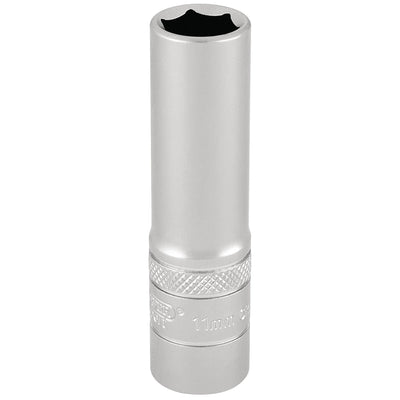 DR-17544 — Draper Expert 6 Point Deep Socket, 3/8" Sq. Dr., 11mm