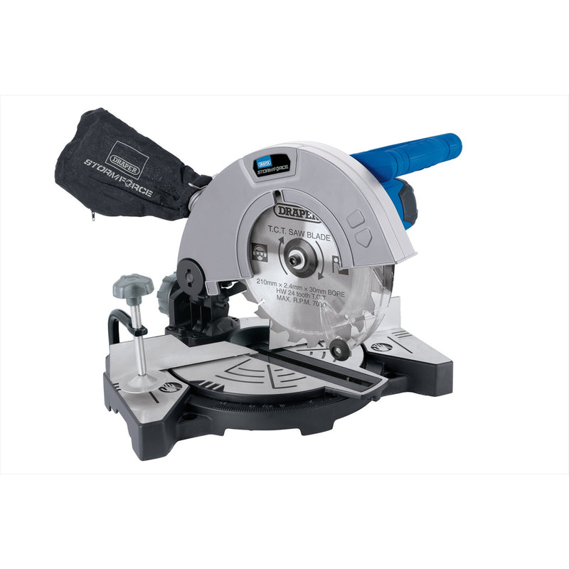 DR-21307 — Draper Storm Force® Mitre Saw, 210mm, 1100W