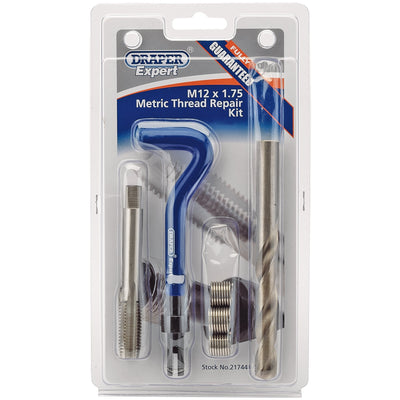 DR-21744 — Draper Expert Metric Thread Repair Kit, M12 x 1.75