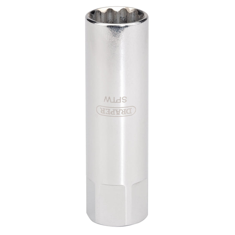 Draper HI-TORQ® 8mm Thread Thin Wall 12 Point Spark Plug Socket