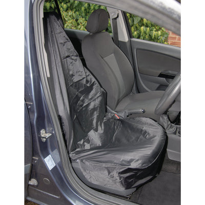 DR-22596 — Side Airbag Compatible Polyester Front Seat Cover