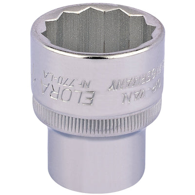DR-24476 — Elora Bi-Hexagon Socket, 1/2" Sq. Dr., 1"