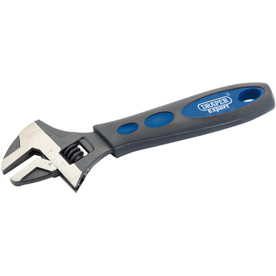 DR-24893 — Draper Expert Soft Grip Crescent-Type Adjustable Wrench, 150mm, 19mm