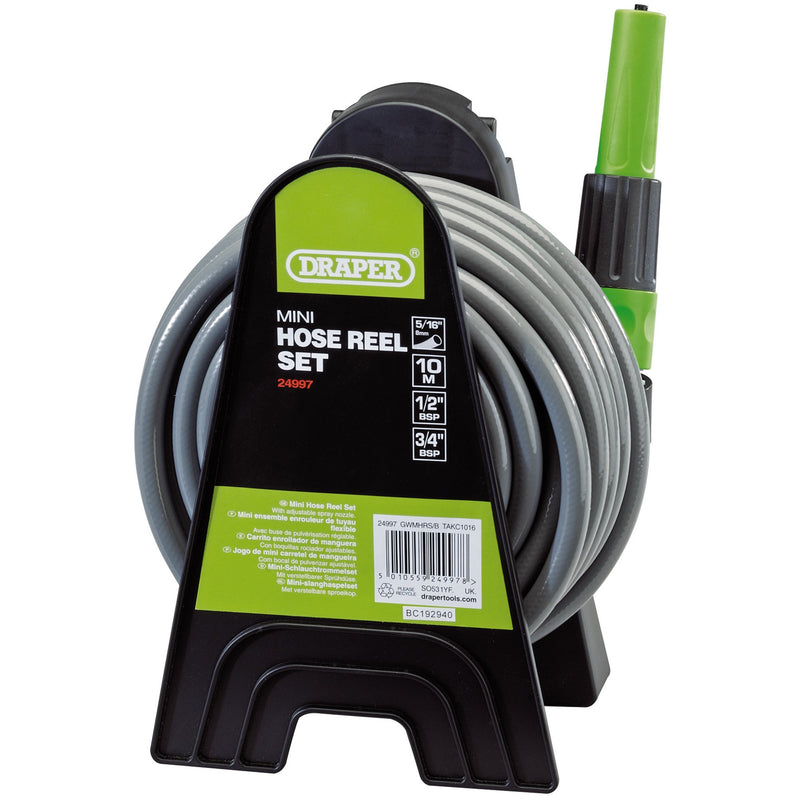 DR-24997 — Mini Hose Reel Set, 8mm Bore, 10m