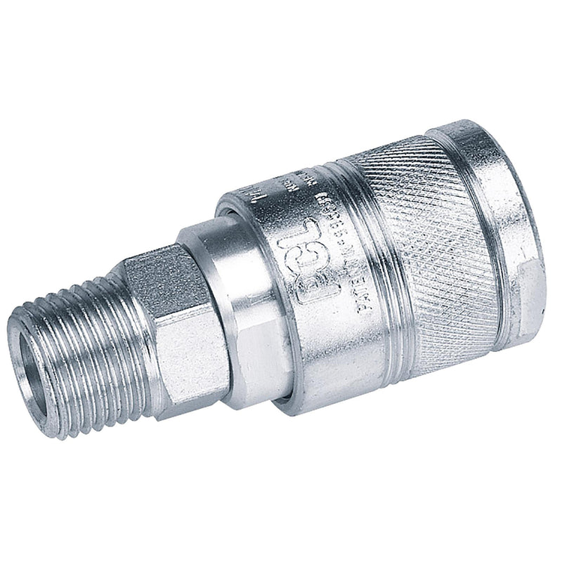 DR-25815 — 1/2" BSP Male Thread Air Line Coupling (Sold Loose)