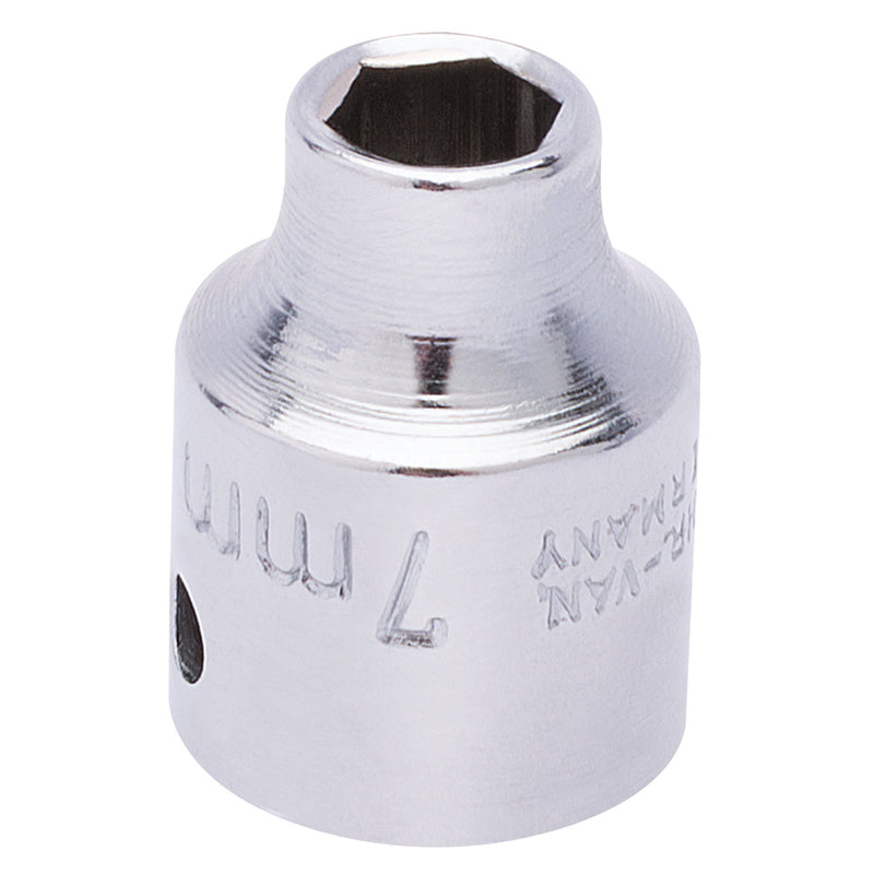 DR-25838 — Elora Bi-Hexagon Socket, 3/8" Sq. Dr., 7mm