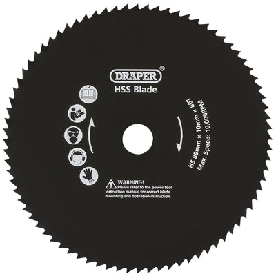 89mm Metal Cut Blade for Draper Storm Force® Mini Plunge Saw