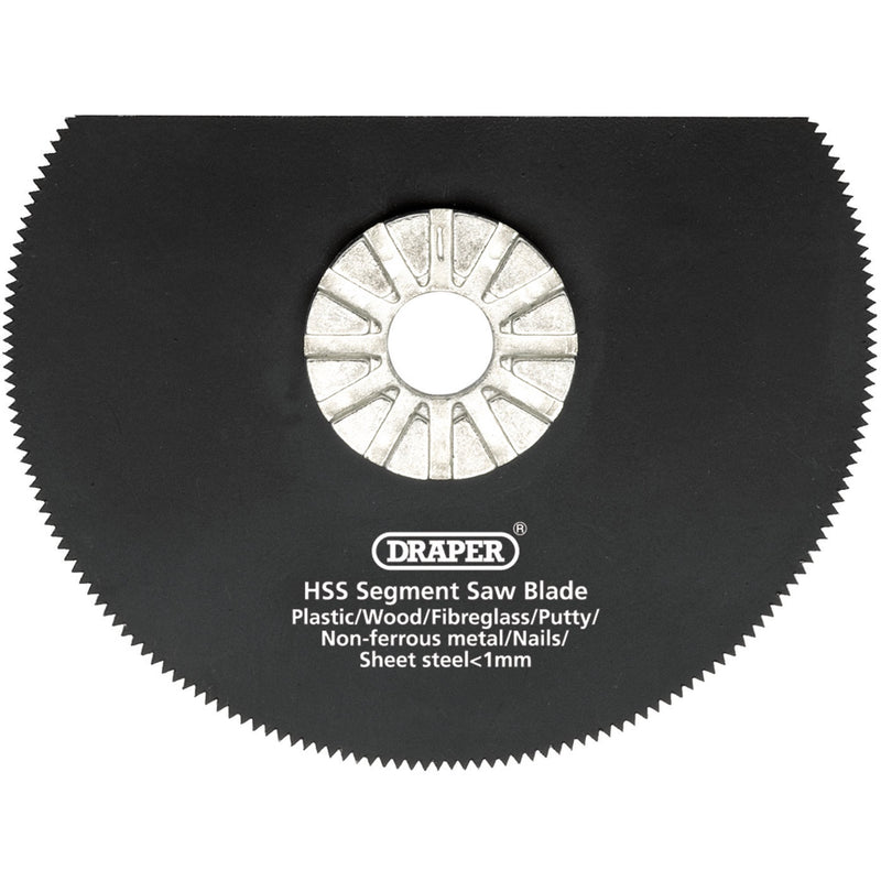 DR-26072 — HSS Segment Saw Blade, 88mm Diameter, 18tpi