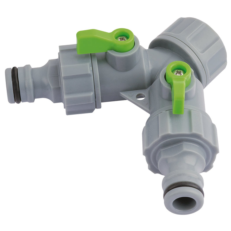 DR-26391 — 3/4" 2-Way Tap Connector