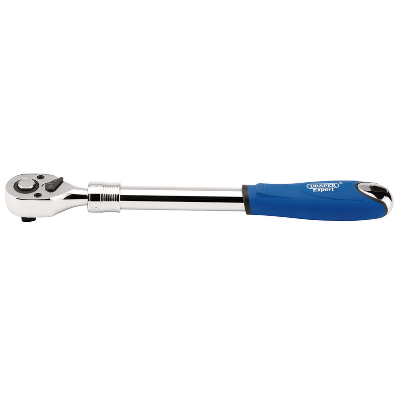 DR-26800 — Draper Expert 72 Tooth Extending Reversible Ratchet, 1/2" Sq. Dr.