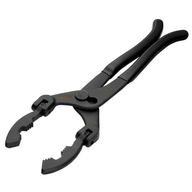 DR-30822 — Draper Expert Adjustable Oil Filter Pliers, 335mm