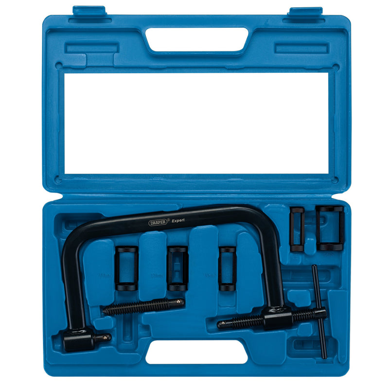 DR-30832 — Draper Expert Multi-Way Valve Spring Compressor Set (9 Piece)