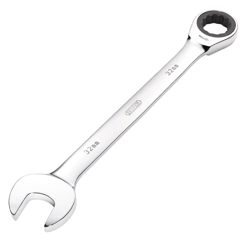 DR-31027 — Metric Ratcheting Combination Spanner, 32mm