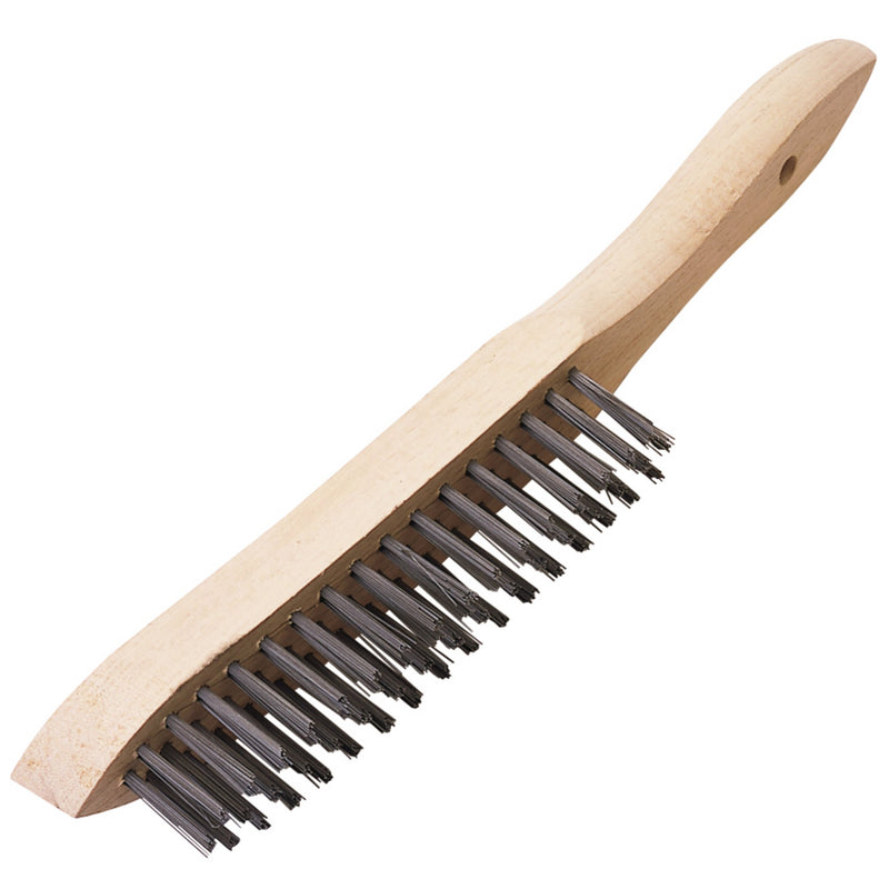 DR-31548 — Draper Expert Heavy Duty 3 Row Wire Scratch Brush, 310mm
