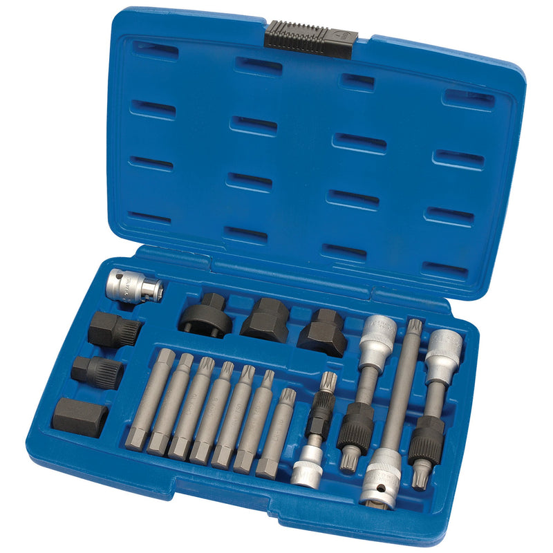 DR-31921 — Draper Expert Alternator Pulley Tool Kit (18 Piece)