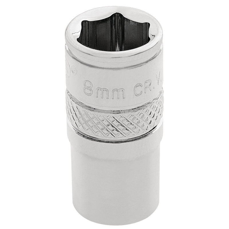 DR-32536 — Draper Expert HI-TORQ® 6 Point Socket, 1/4" Sq. Dr., 8mm