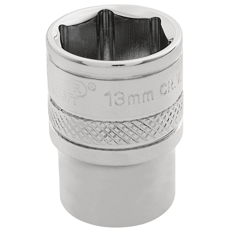 DR-32633 — Draper Expert HI-TORQ® 6 Point Socket, 1/4" Sq. Dr., 13mm