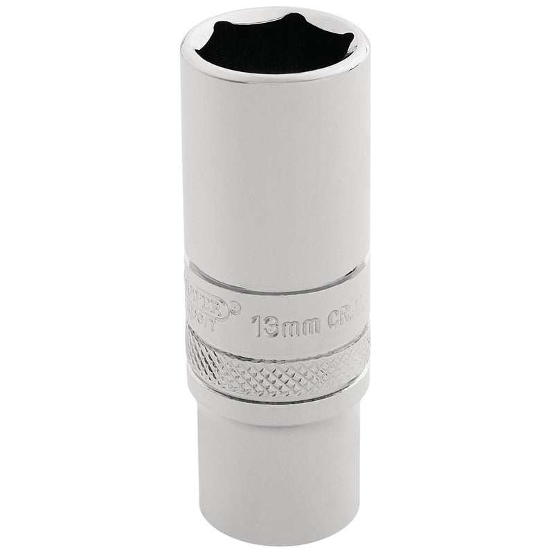 DR-32762 — Draper Expert HI-TORQ® 6 Point Deep Socket, 1/4" Sq. Dr., 13mm