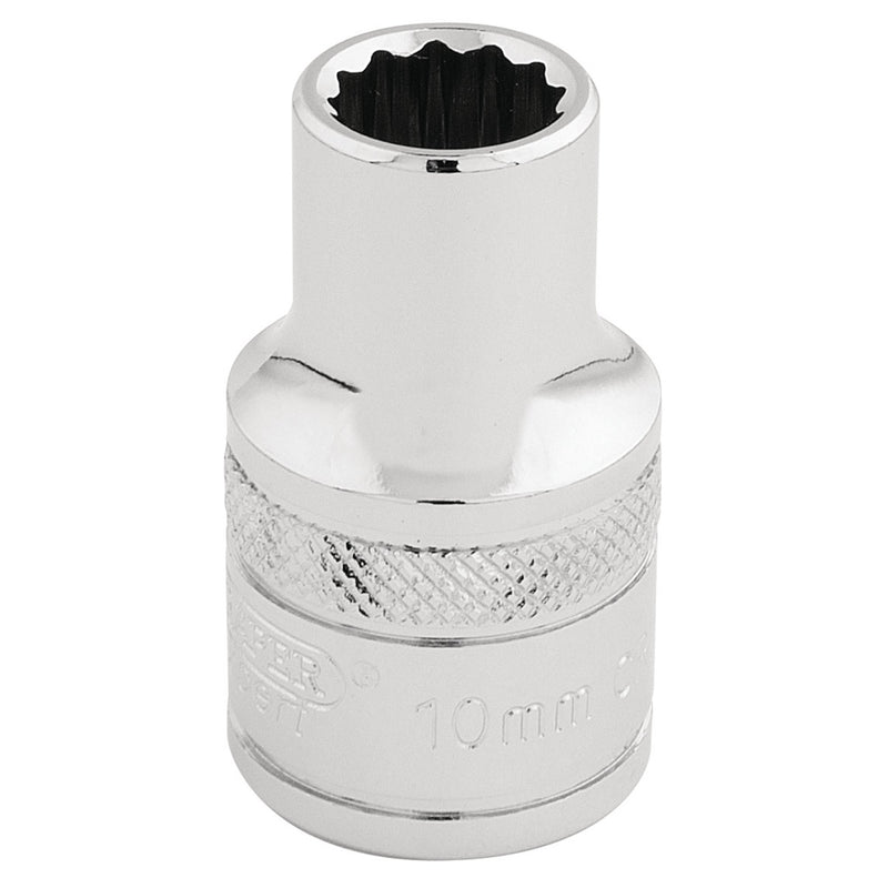 DR-33093 — Draper Expert HI-TORQ® 12 Point Socket, 1/2" Sq. Dr., 10mm