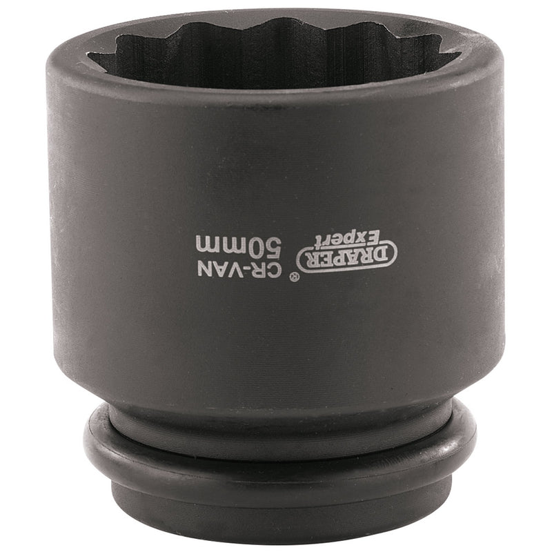 DR-33319 — Draper Expert Hub Nut Impact Socket, 3/4" Sq. Dr., 50mm