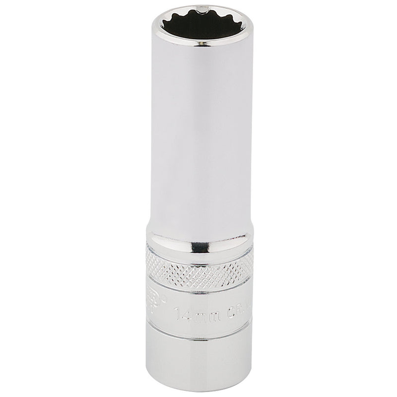 DR-33733 — Draper Expert HI-TORQ® 12 Point Deep Socket, 1/2" Sq. Dr., 14mm