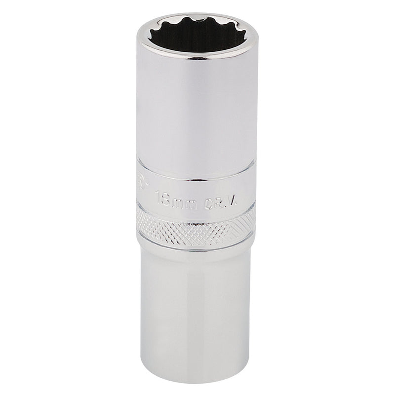 DR-33741 — Draper Expert HI-TORQ® 12 Point Deep Socket, 1/2" Sq. Dr., 18mm