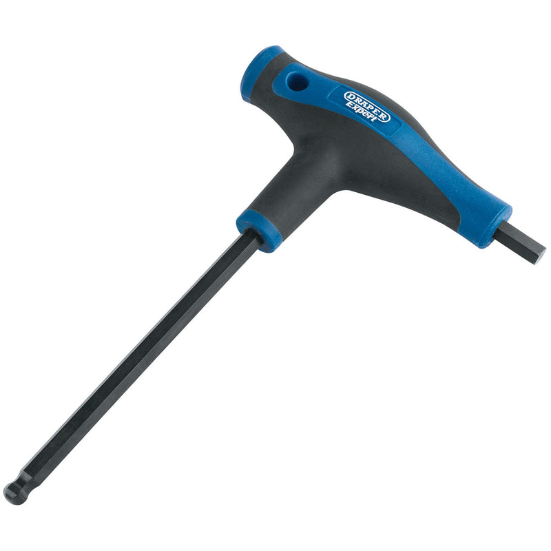 DR-33912 — Draper Expert Soft Grip 'T' Handle Hexagon and Ball End Key, 8mm
