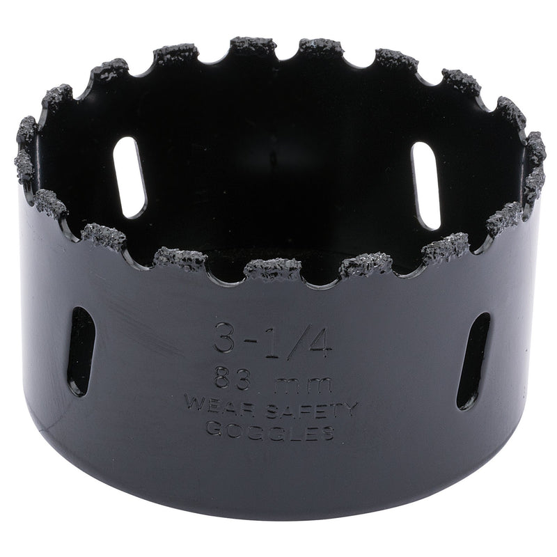 DR-34954 — Draper Expert Tungsten Carbide Grit Hole Saw, 83mm