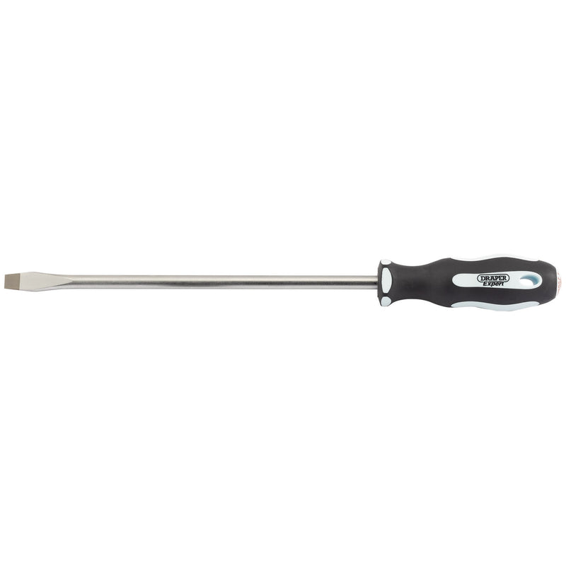DR-34981 — Draper Expert Plain Slot Soft Grip Screwdriver, 10 x 250mm