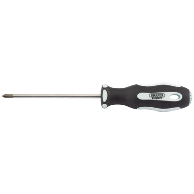 DR-34982 — Draper Expert Cross Slot Soft Grip Screwdriver, No.0 x 75mm