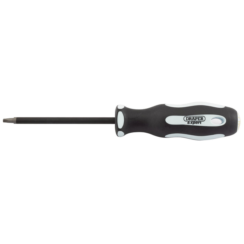 DR-35157 — Draper Expert Square Recess Soft Grip Security Screwdriver, S2 x 100mm