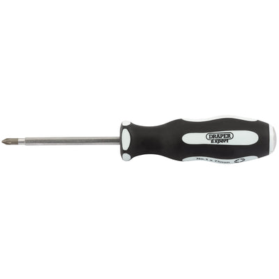 DR-35227 — Draper Expert 'Pound Thru' PZ TYPE Soft Grip Screwdriver, No.1 x 75mm