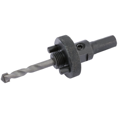 DR-35345 — Draper Expert Carbide Grit Arbor for 32-150mm Hole Saws, 7/16"