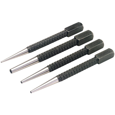 DR-35480 — Set of Cupped Nailsets (4 Piece)