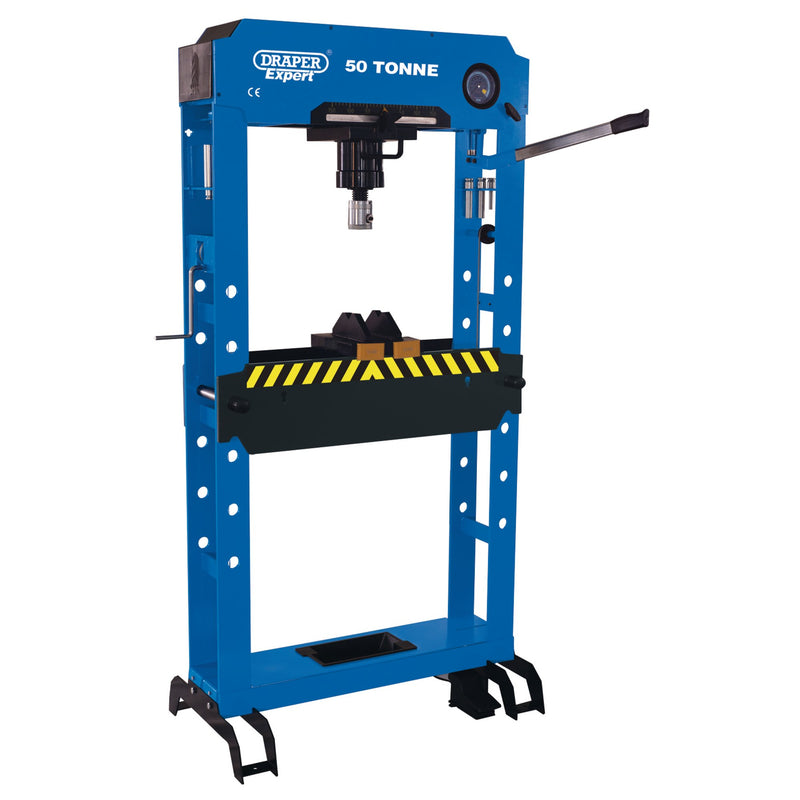 DR-35582 — Draper Expert Pneumatic/Hydraulic Floor Press, 50 Tonne