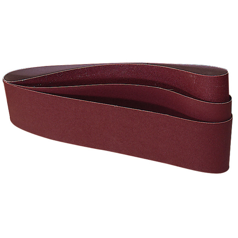 DR-36069 — Abrasive Sanding Belts, 100 x 915mm, Assorted Grit (Pack of 3)